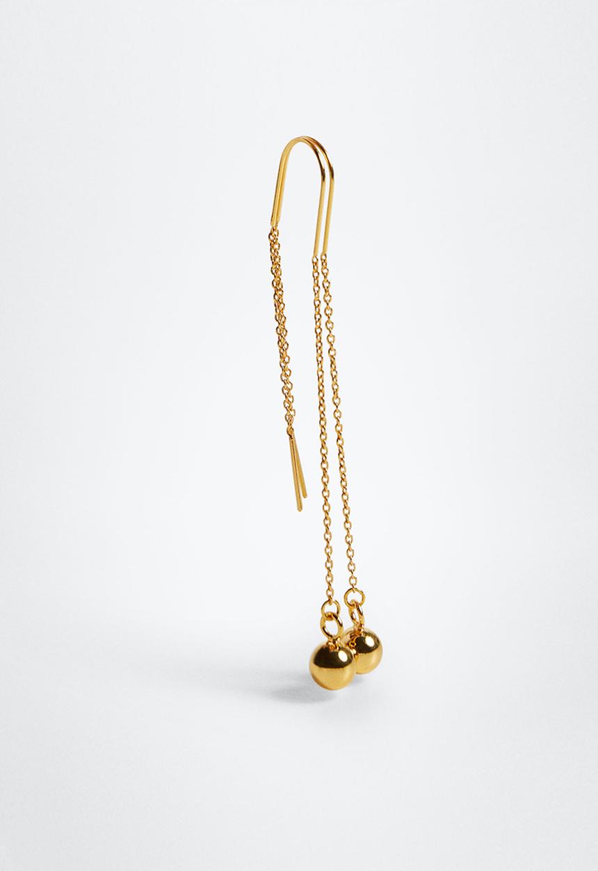 MANGO - Pendant earrings - gold
