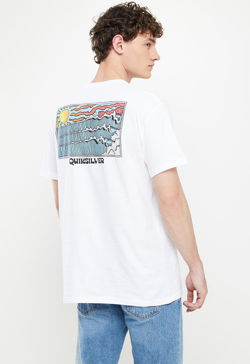 Quiksilver - Scenic sunset short sleeve - white