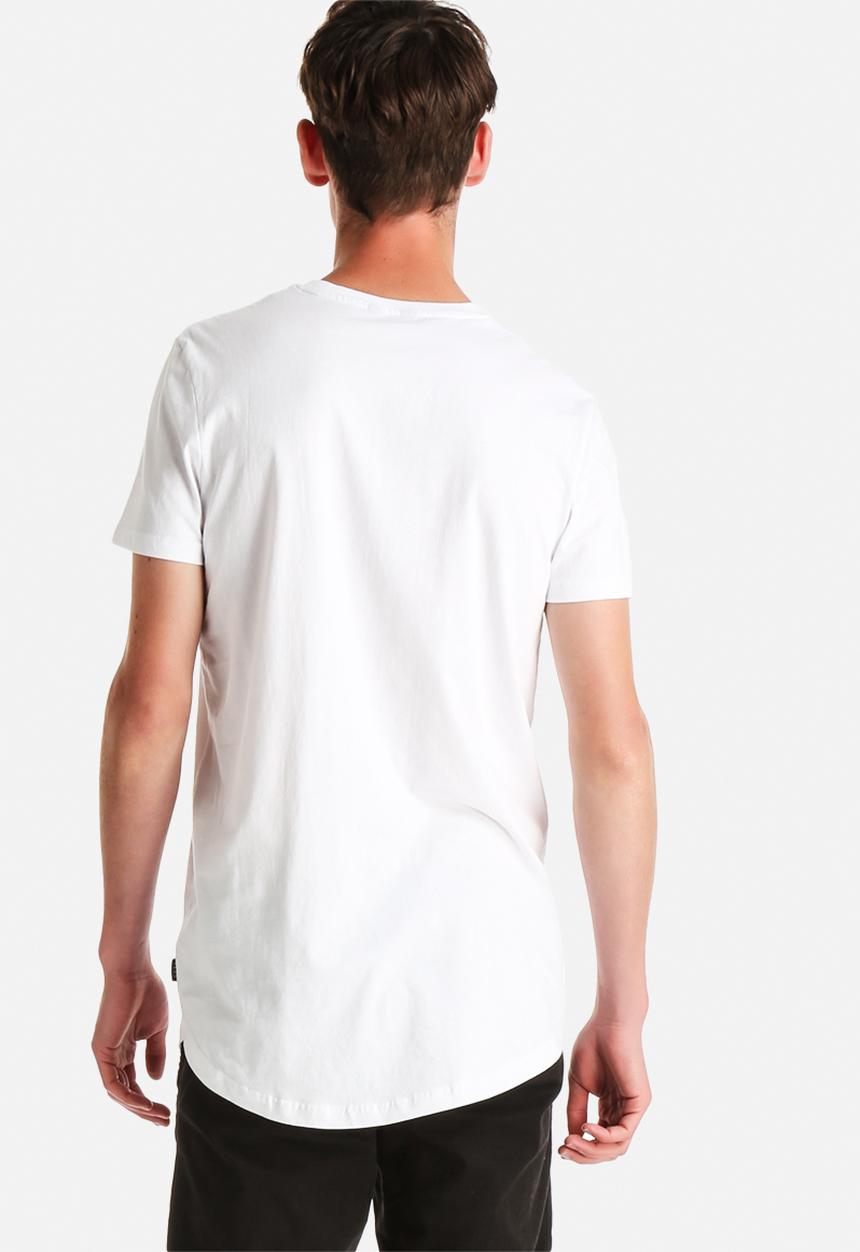 Jack & Jones - Smash Curved Long Tee 