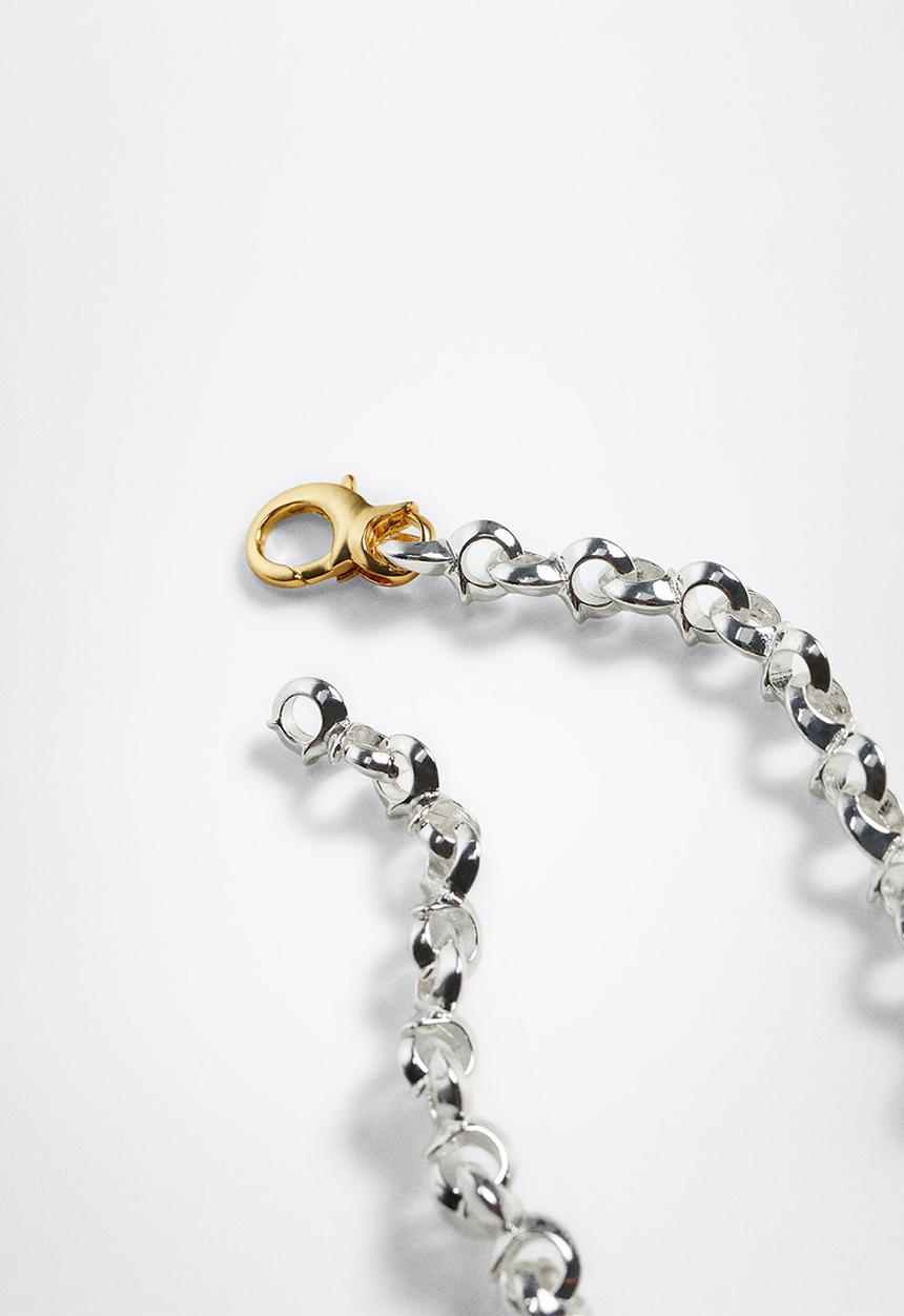 MANGO - Chain necklace - silver