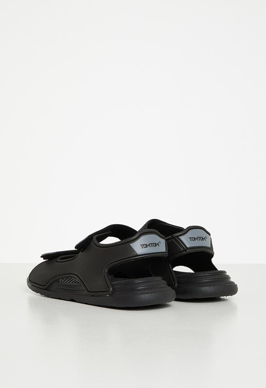 Tom Tom - Boys sandals - black & grey