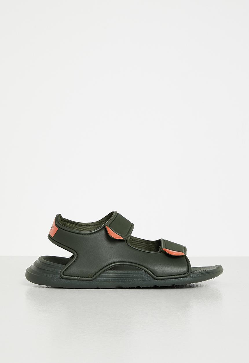Tom Tom - Boys sandals - olive & orange
