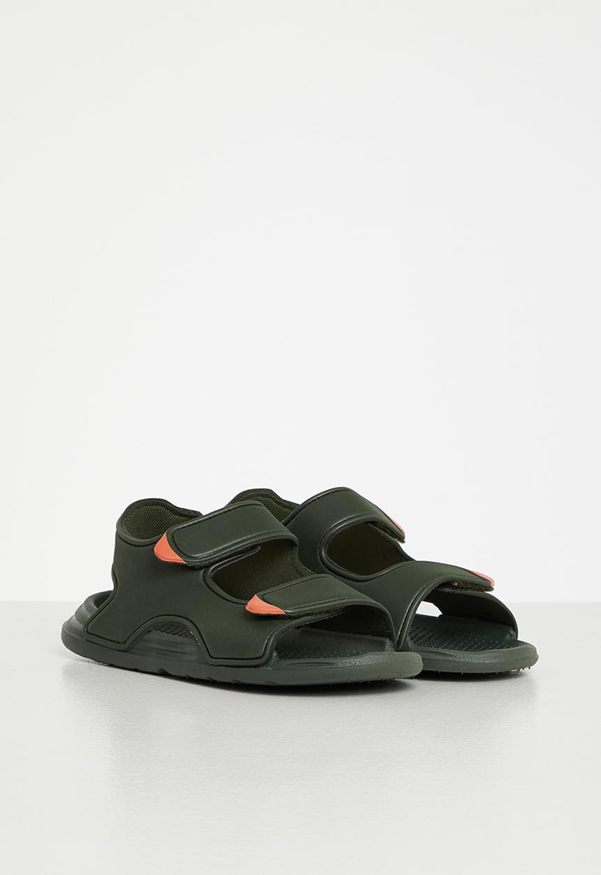 Tom Tom - Boys sandals - olive & orange