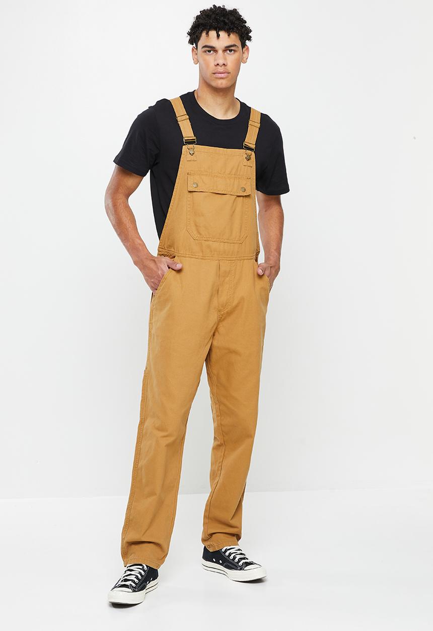 Jonathan D - Jared canvas utility dungaree - tan