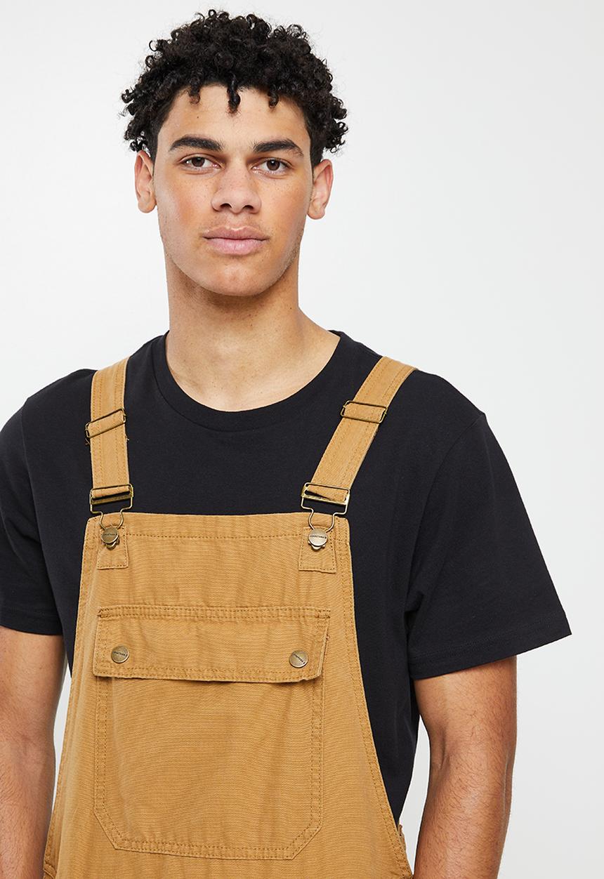 Jonathan D - Jared canvas utility dungaree - tan