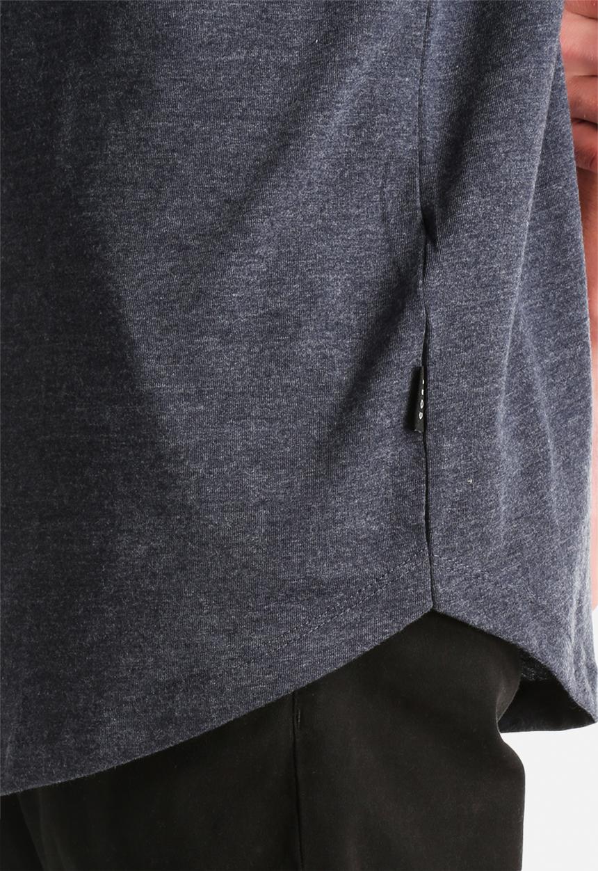 Jack & Jones - Smash Curved Long Tee 
