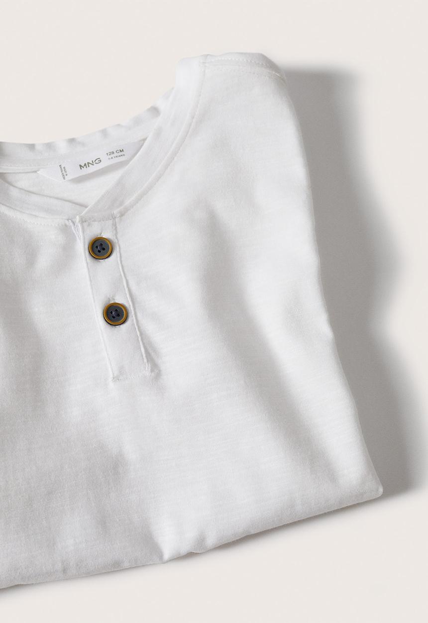 MANGO - T-shirt pani2 - white