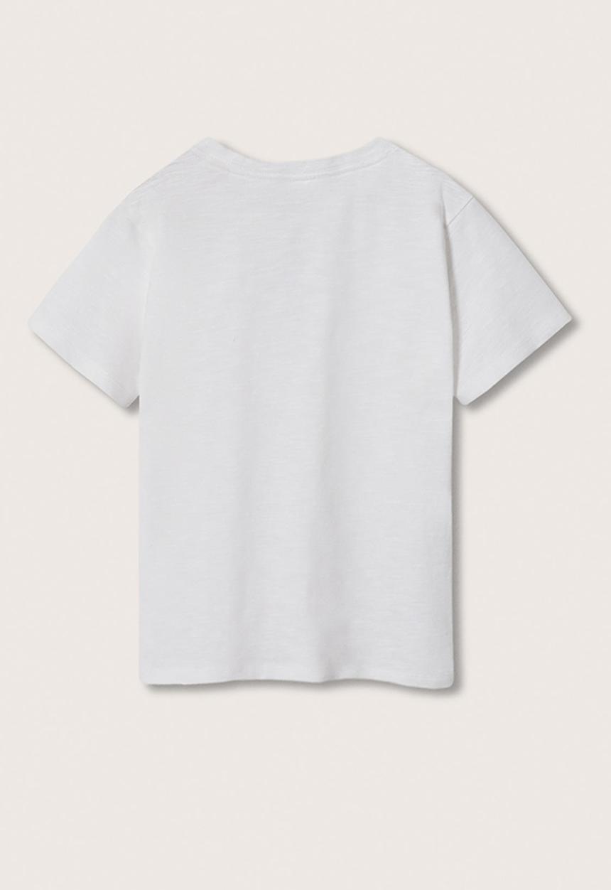 MANGO - T-shirt pani2 - white