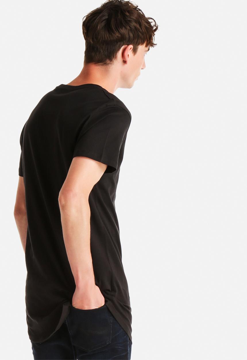Jack & Jones - Smash Curved Long Tee