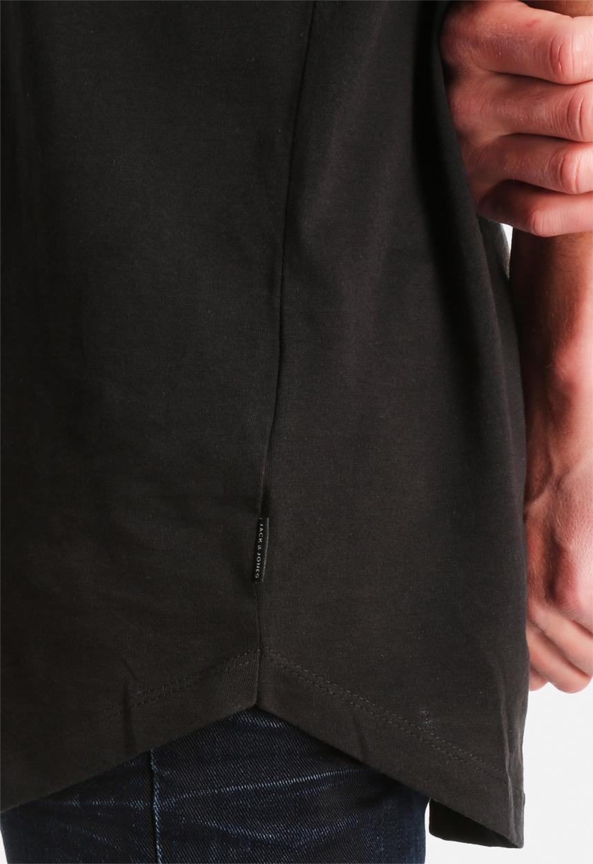 Jack & Jones - Smash Curved Long Tee