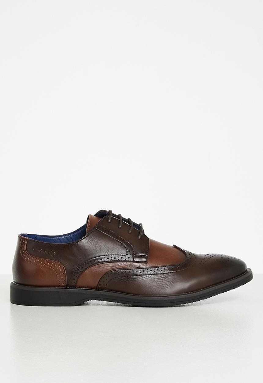 Gino Paoli - Andrew formal shoes - brown & tan
