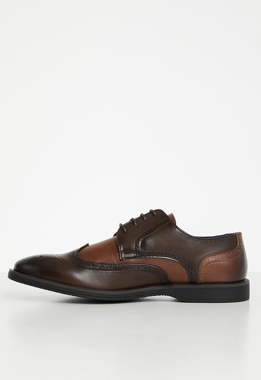 Gino Paoli - Andrew formal shoes - brown & tan