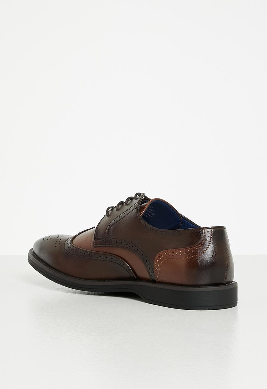 Gino Paoli - Andrew formal shoes - brown & tan