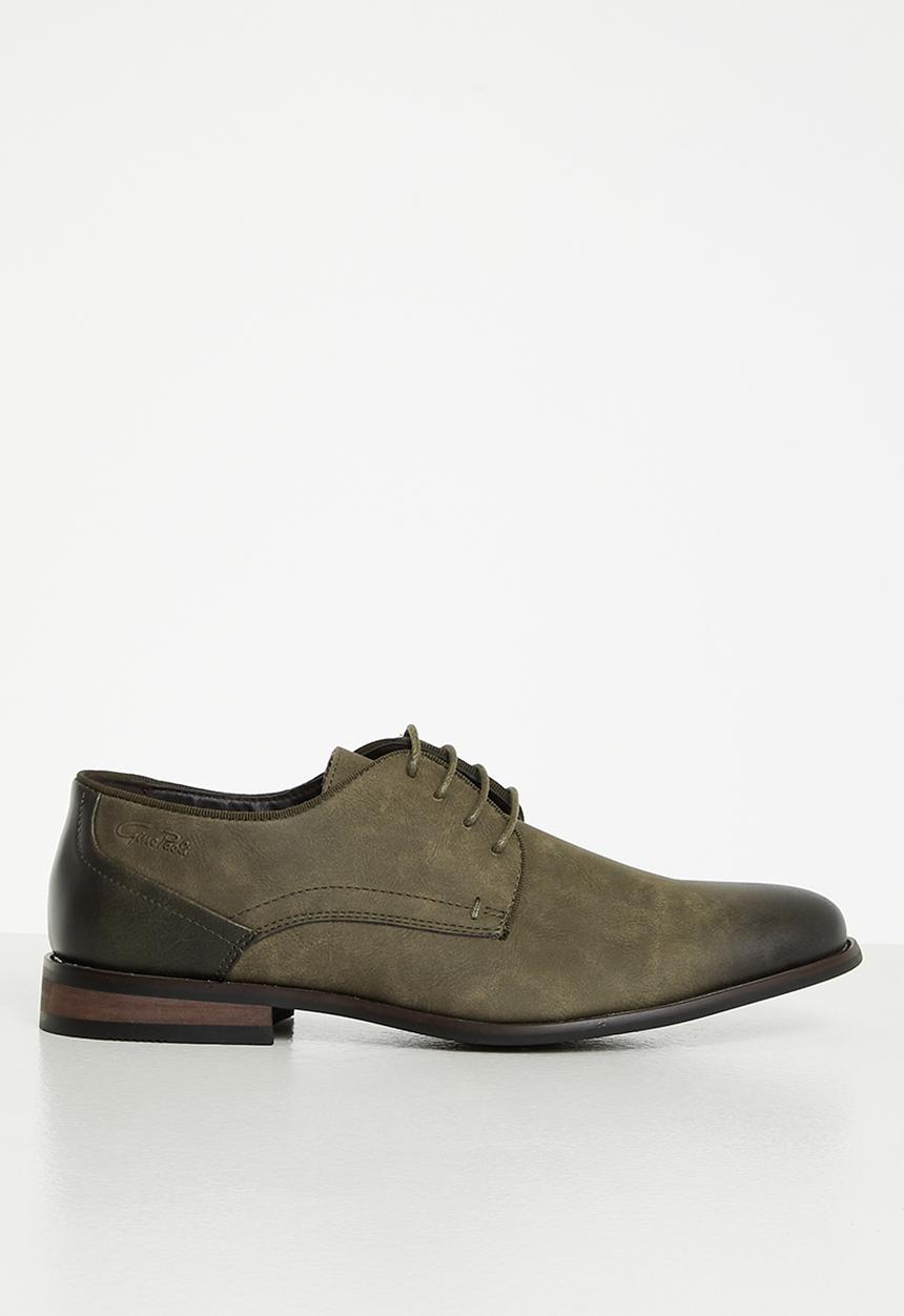 Gino Paoli - Ayden formal shoes - olive