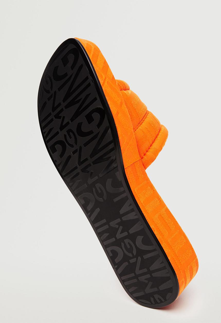 MANGO - Paddi1 flatform slide - orange