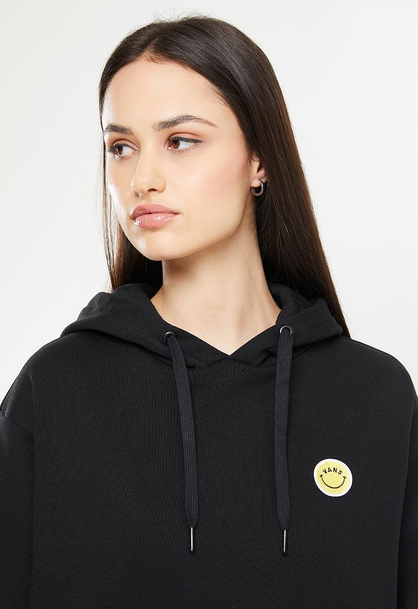 Vans - Mar mar long sleeve os hoodie - black
