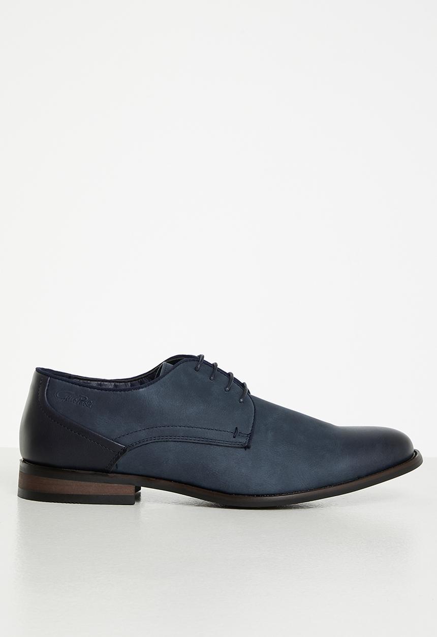Gino Paoli - Adam formal shoes - light blue & navy