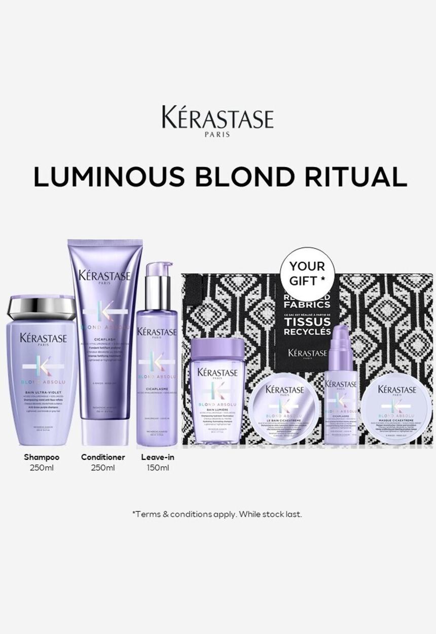 Kerastase  - Luminous Blond Ritual + Free Gift