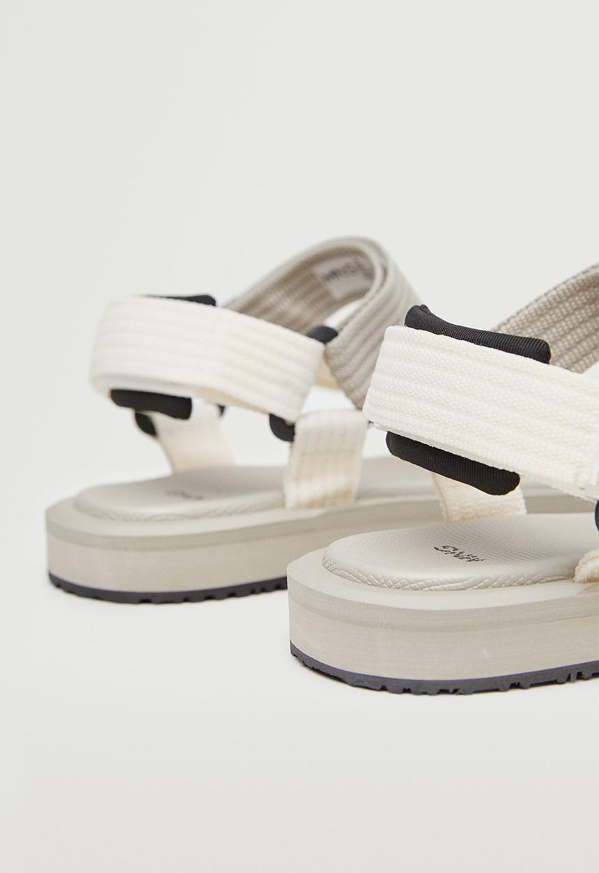 MANGO - Sandals santrec - natural