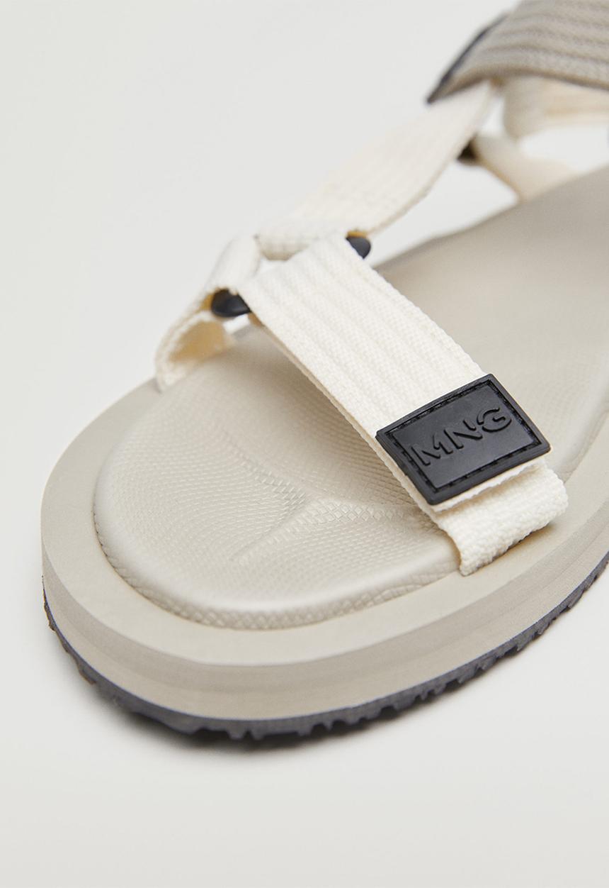 MANGO - Sandals santrec - natural