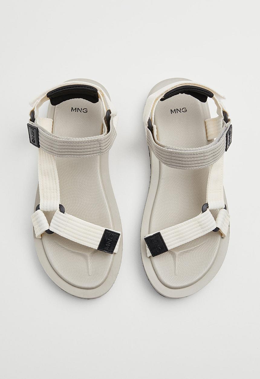 MANGO - Sandals santrec - natural