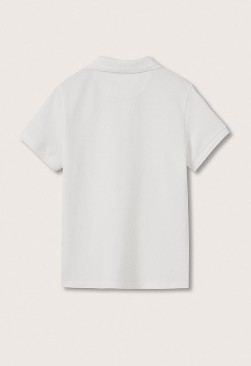 MANGO - Polo shirt javier - white