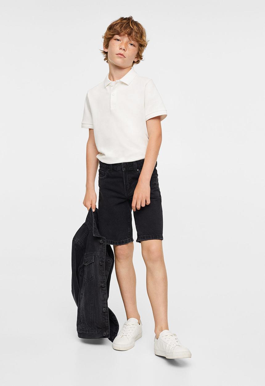 MANGO - Polo shirt javier - white