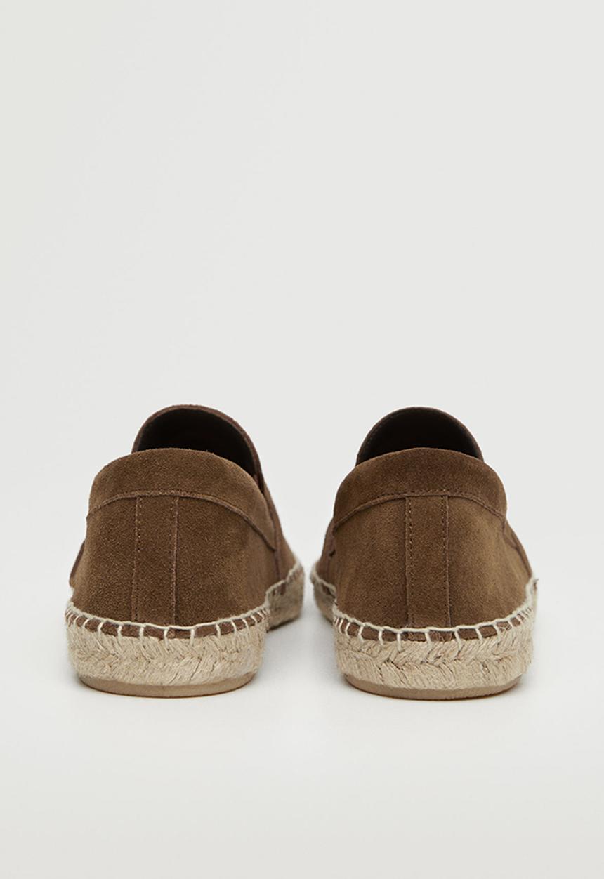 MANGO - Sandal yute - medium brown