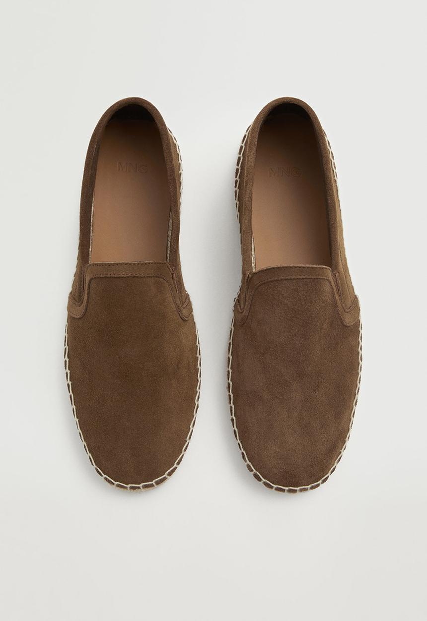 MANGO - Sandal yute - medium brown