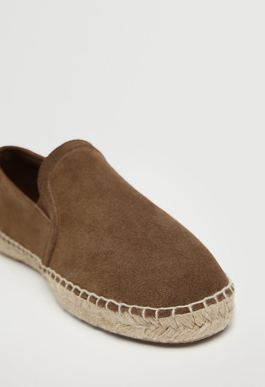 MANGO - Sandal yute - medium brown
