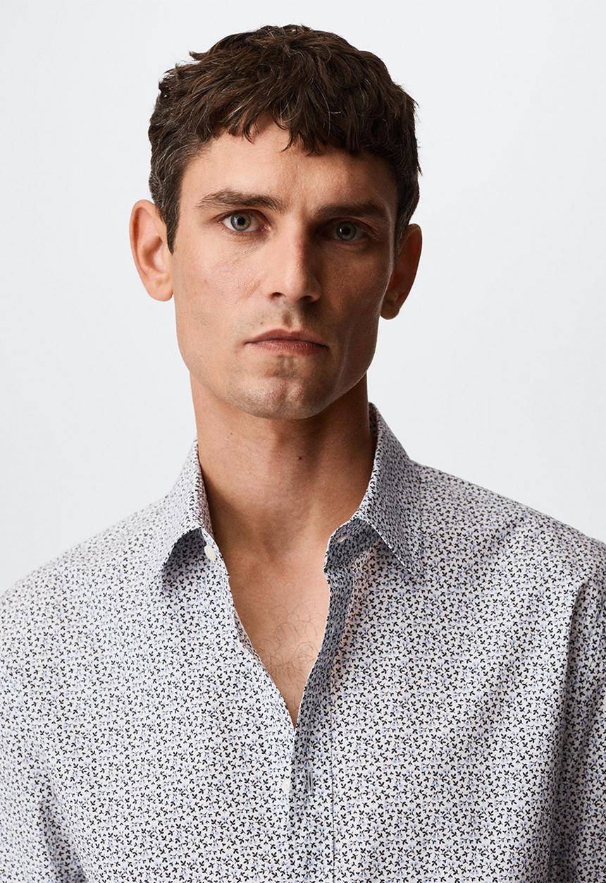 MANGO - Shirtaster - white