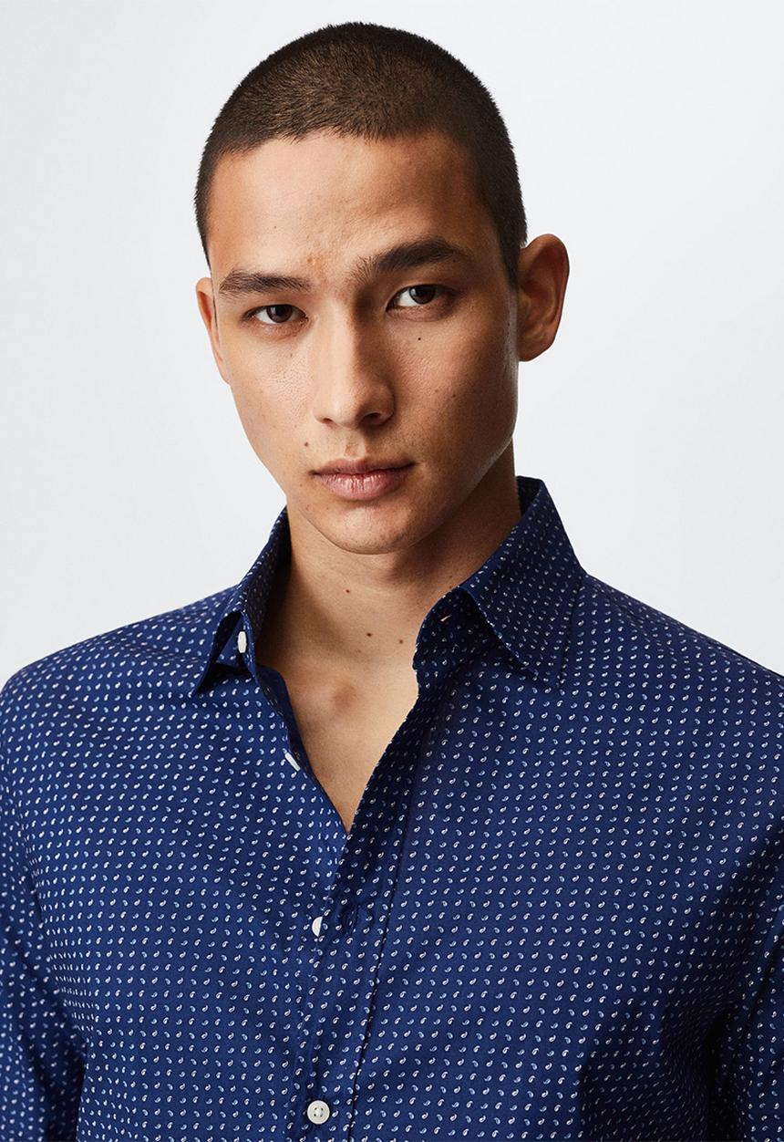 MANGO - Shirtasti - navy