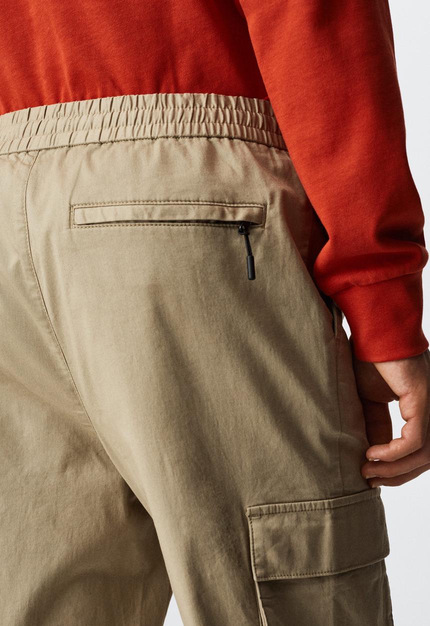MANGO - Trousers cargo nakano - beige