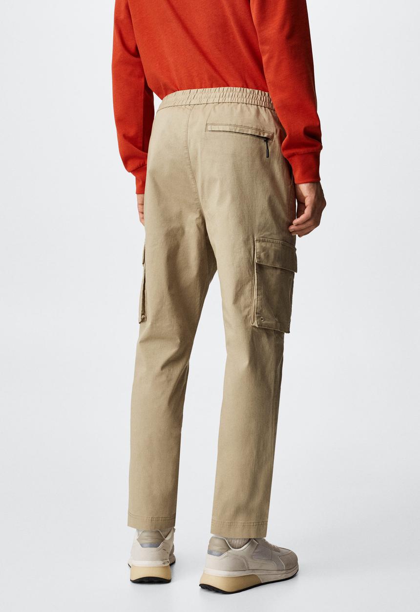 MANGO - Trousers cargo nakano - beige