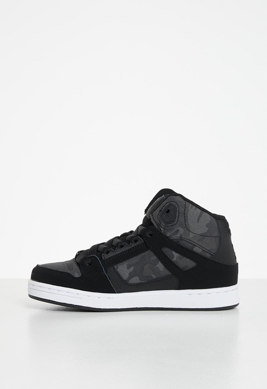 DC - Pure high-top - black camouflage