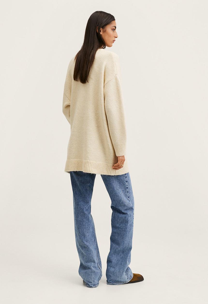 MANGO - Cardigan . nevada - light pastel beige