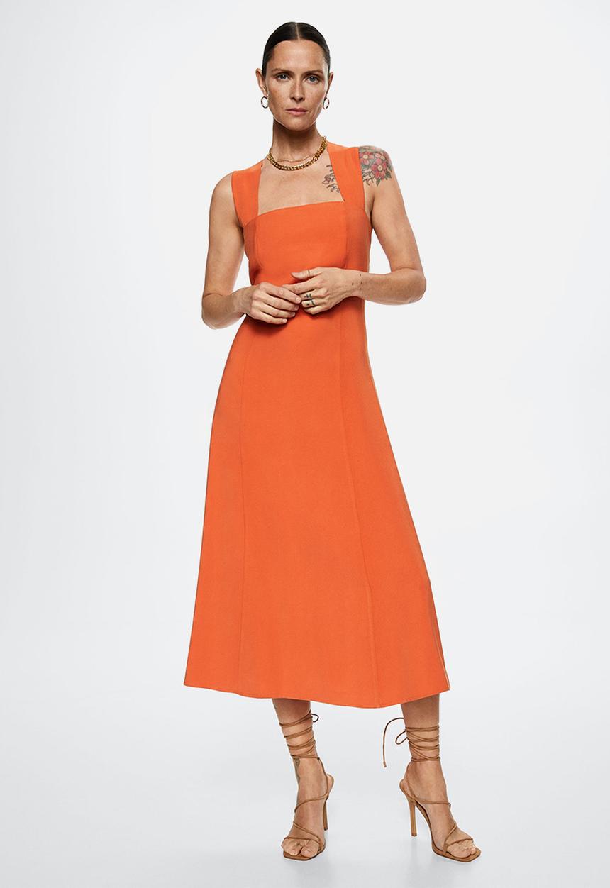 MANGO - Dress boscol-h - light pink