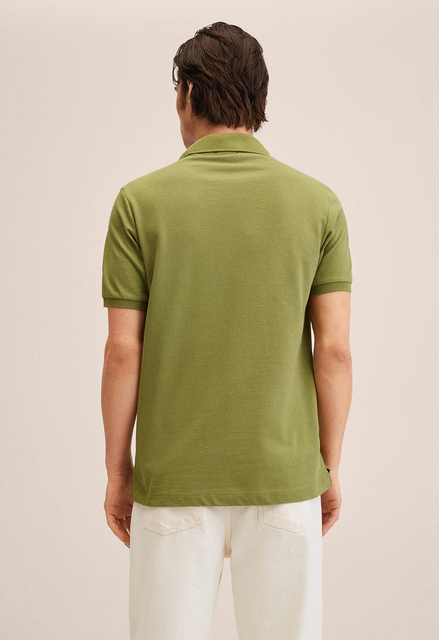MANGO - Polo shirt . rea - green
