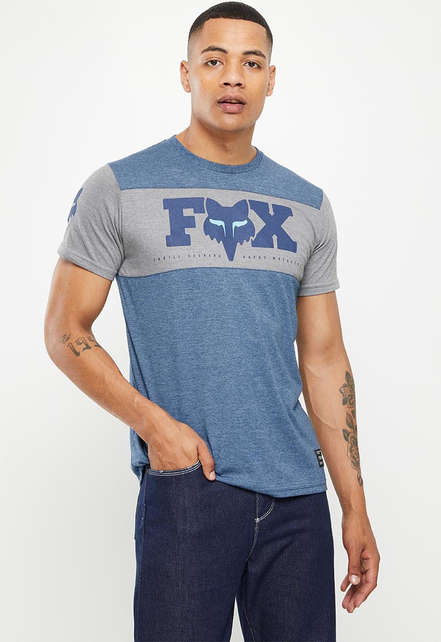 Fox - Thumper short sleeve tee - poisiden melange