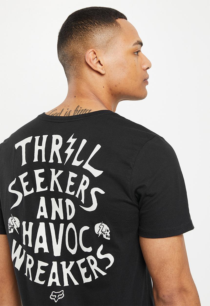 Fox - No contest short sleeve tee - black