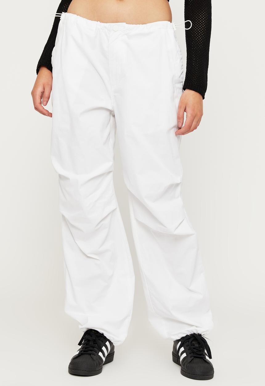 Supré  - Lala parachute pant - white