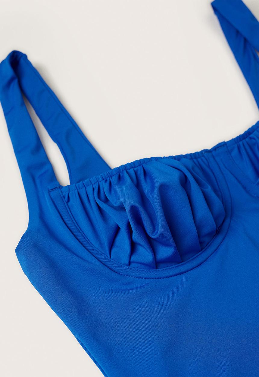 MANGO - Swimsuit santori - medium blue