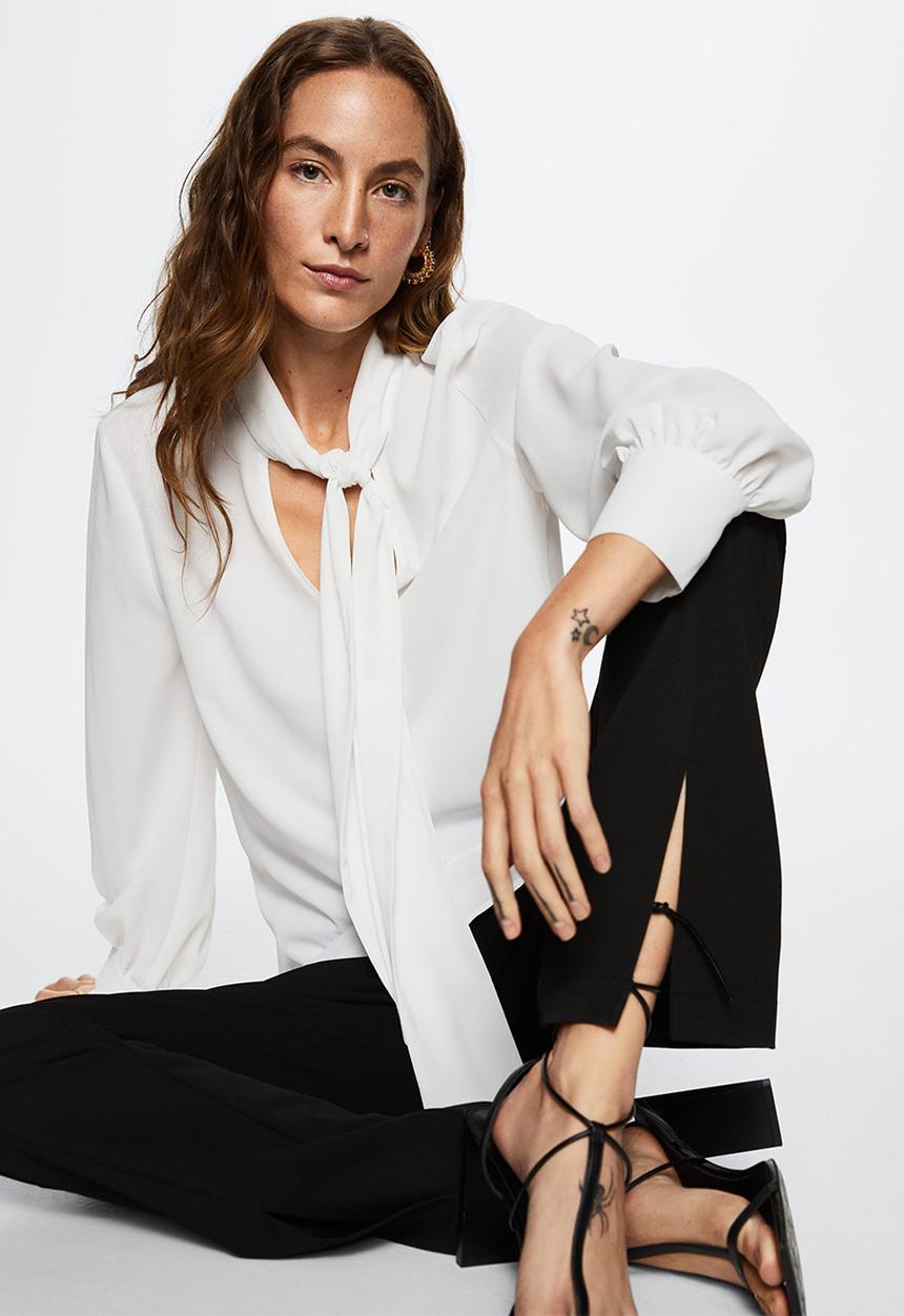 MANGO - Blouse sonia - white