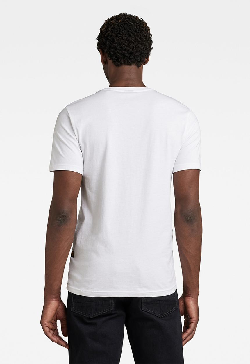 G-STAR - Raw originals slim T-shirt - white