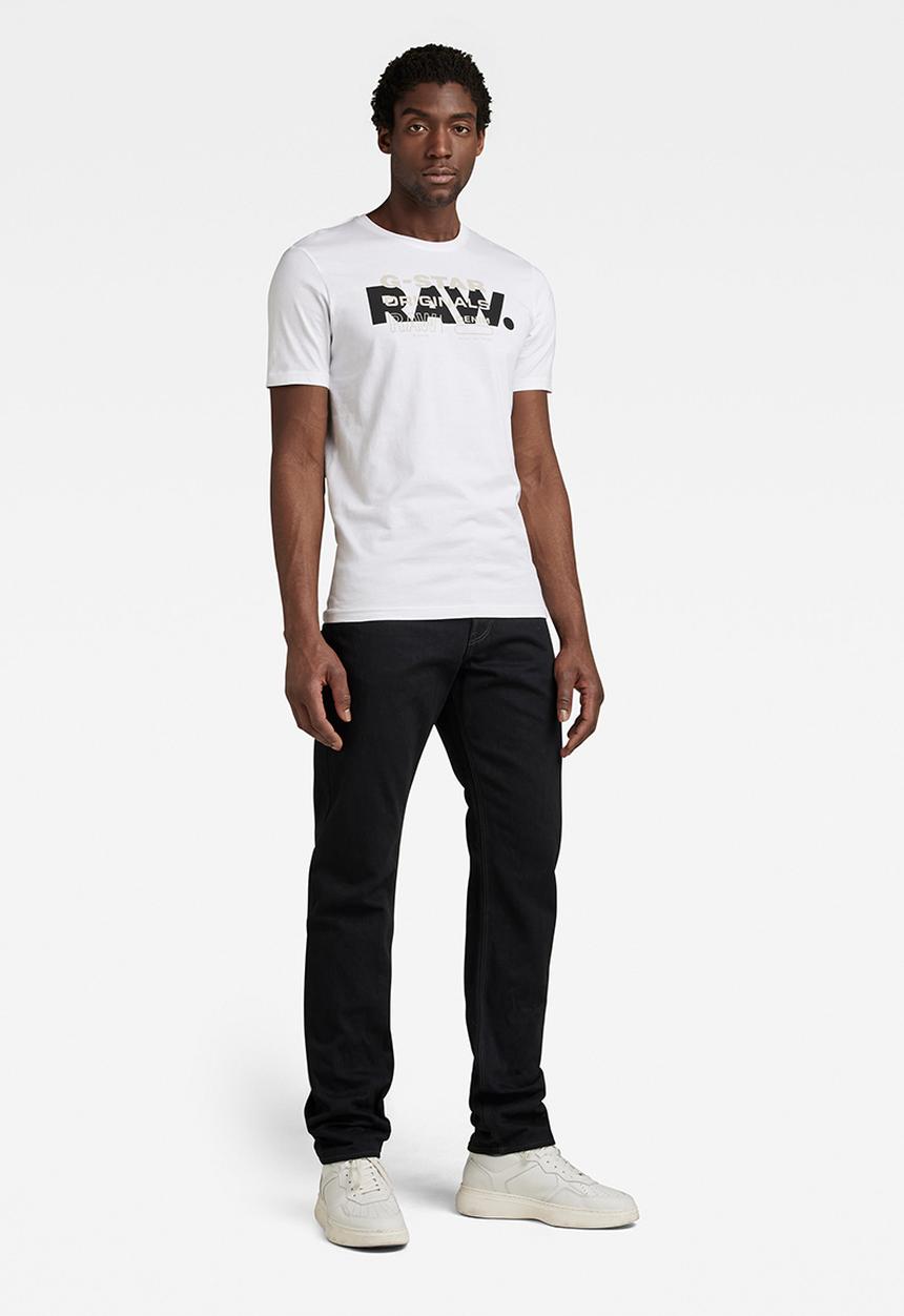 G-STAR - Raw originals slim T-shirt - white