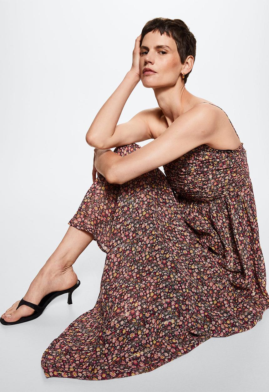 MANGO - Dress tailor - black