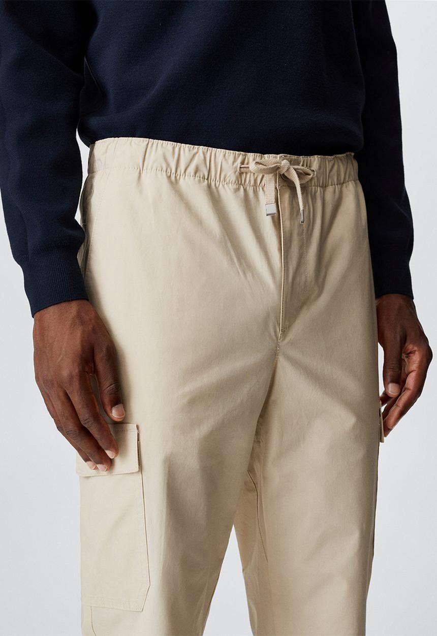 MANGO - Salonia pants - stone