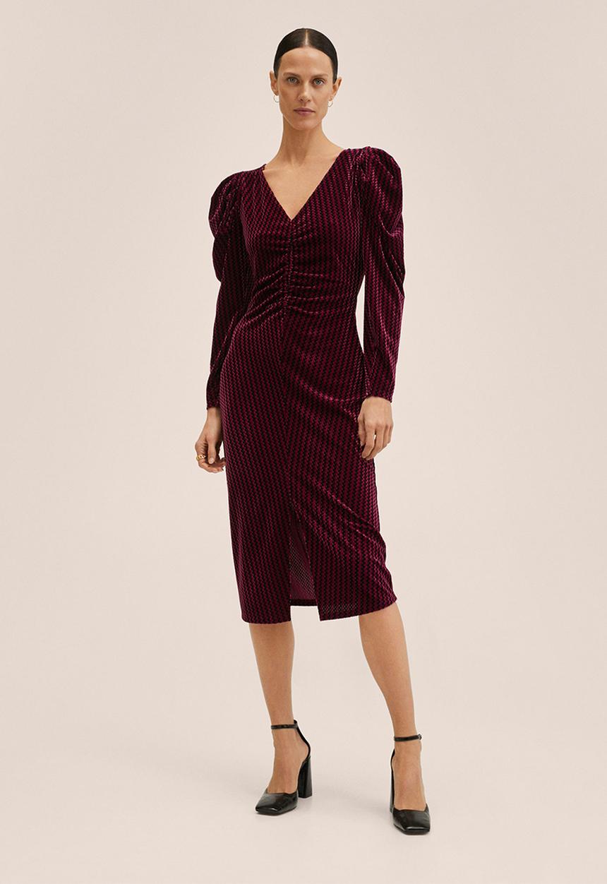 MANGO - Dress teseo - purple