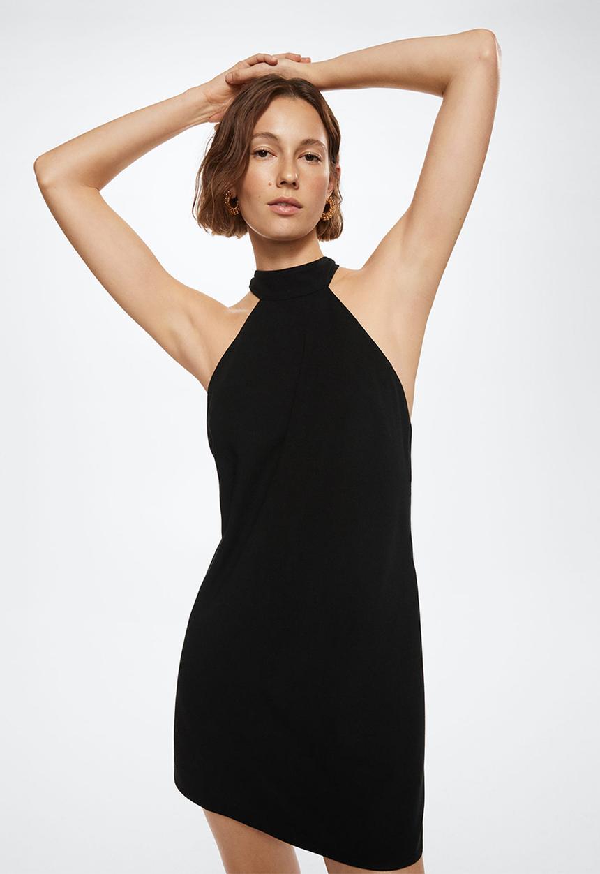 MANGO - Dress catlin - black