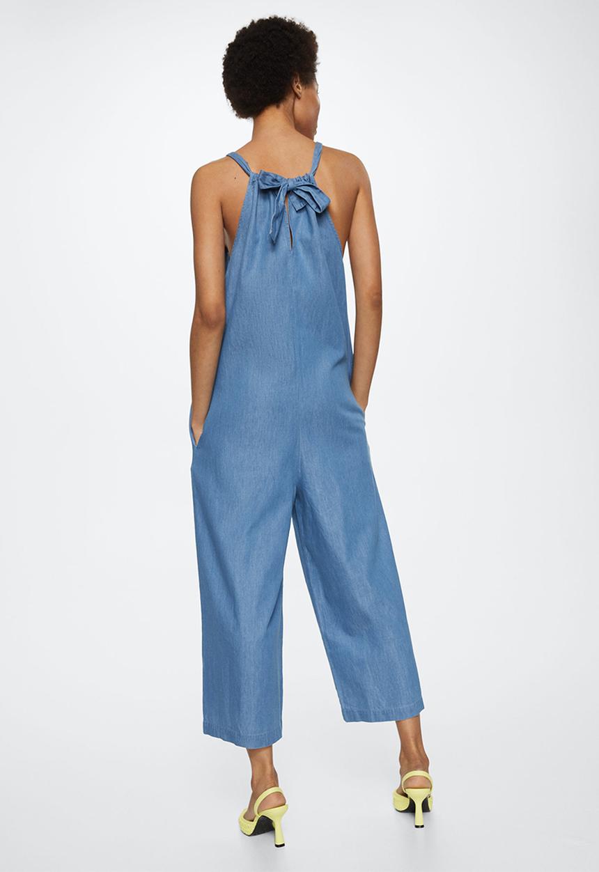 MANGO - One-piecesuit carmenl-h - medium blue